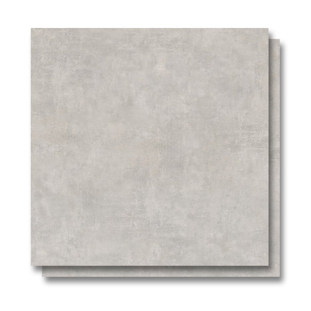 Porcelanato Polido 71x71cm Caixa 2,52m² ViaRosa Metropole Cement Retificado - PTR71080