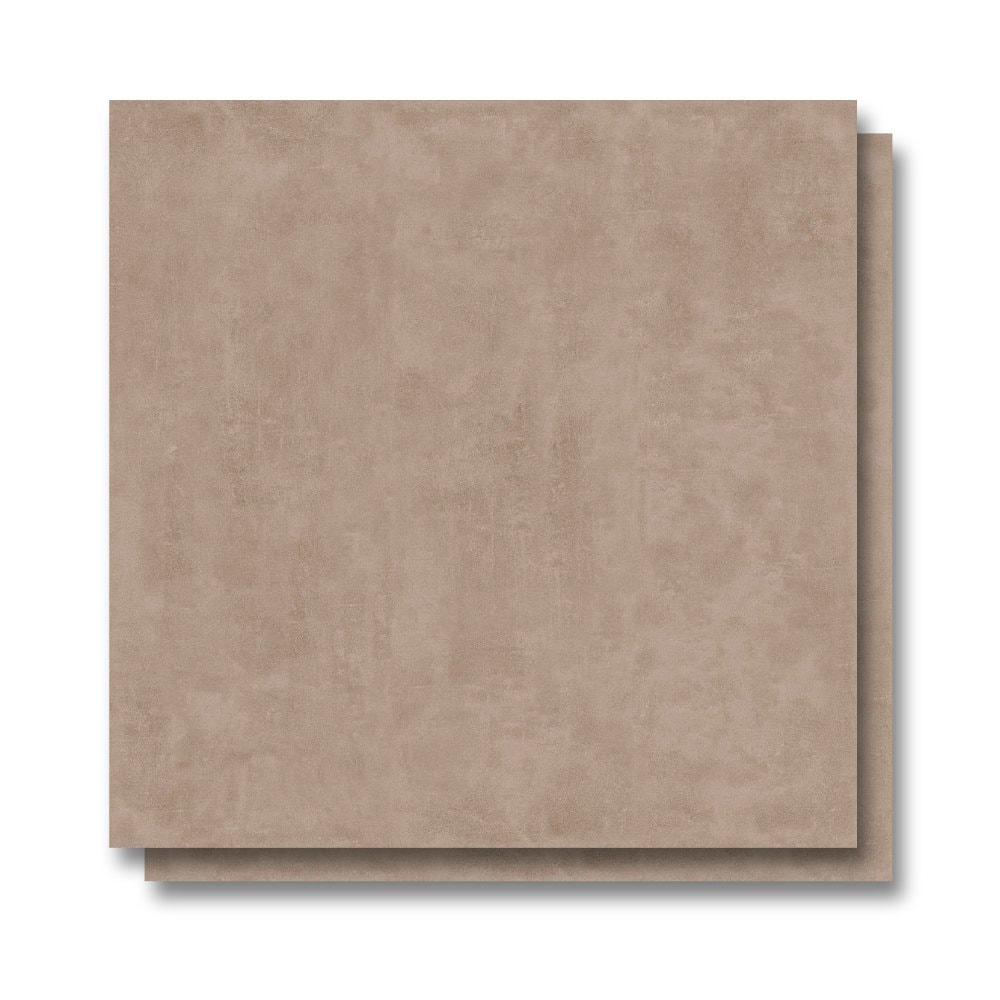 Porcelanato Polido 71x71cm Caixa 2,52m² ViaRosa Metropole Mocca Retificado - PTR71089