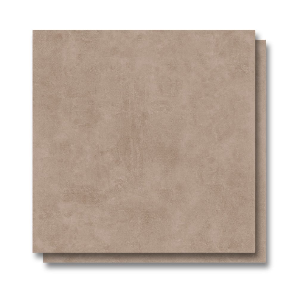 Porcelanato Polido 71x71cm Caixa 2,52m² ViaRosa Metropole Mocca Retificado - PTR71089