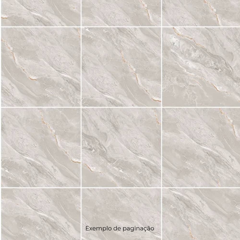 Porcelanato Polido 72x72cm Caixa 2,59m² Savane Fontana Di Trevi- Retificado