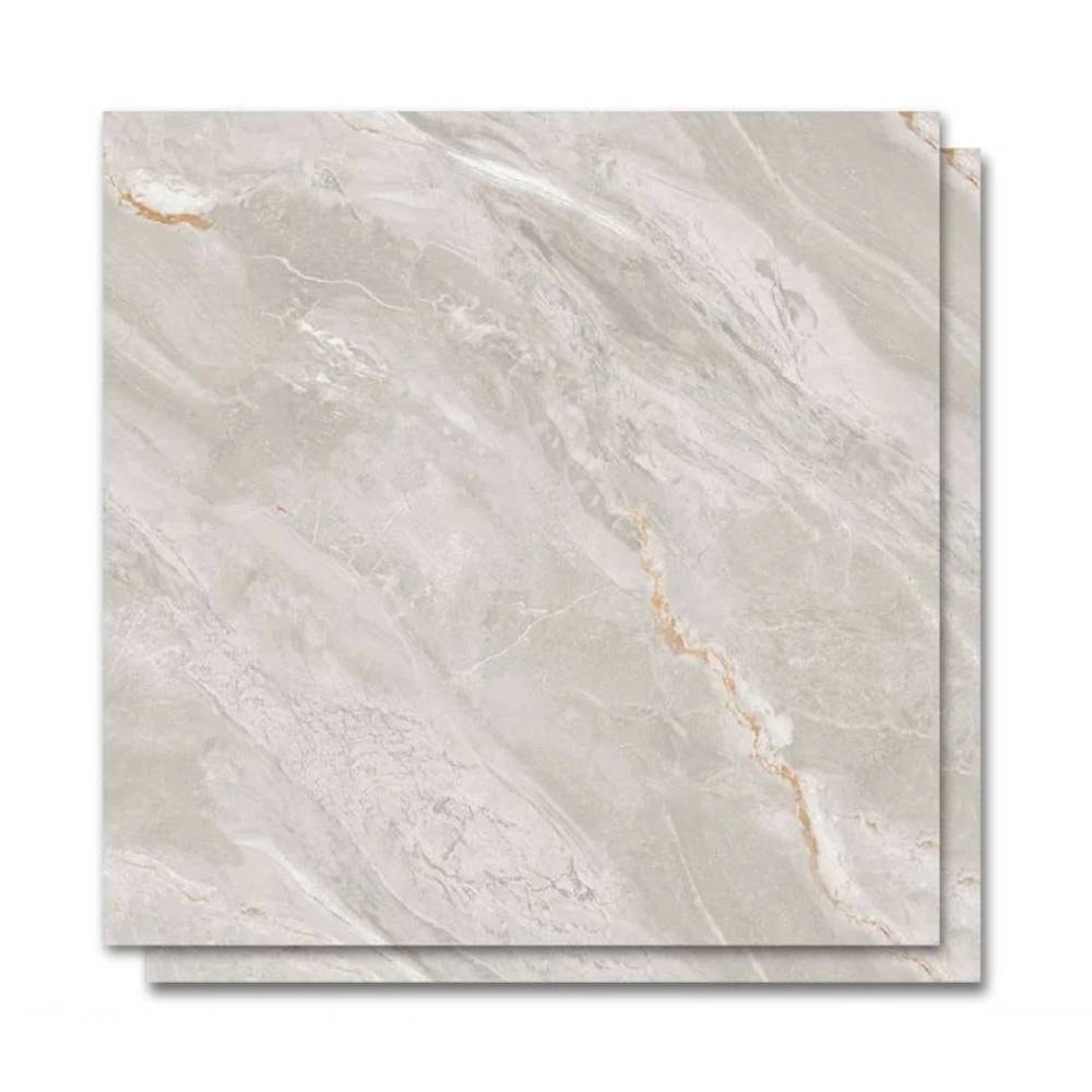 Porcelanato Polido 72x72cm Caixa 2,59m² Savane Fontana Di Trevi- Retificado