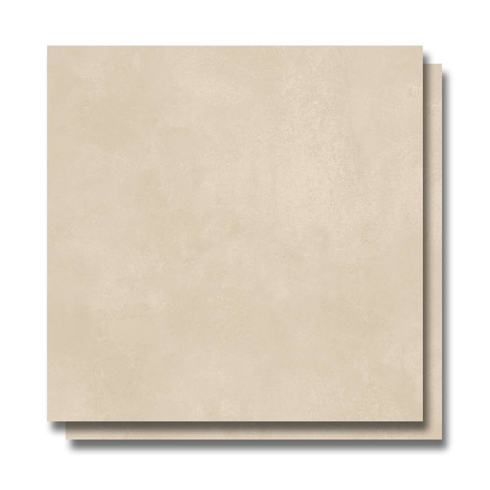 Porcelanato Polido 72x72cm Caixa 2,59m² Savane Urban Bege - Retificado