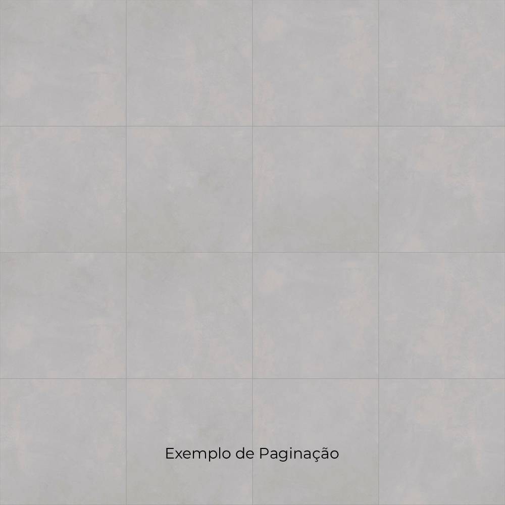 Porcelanato Polido 72x72cm Caixa 2,61m² Delta Madrid Plata Retificado - 3045