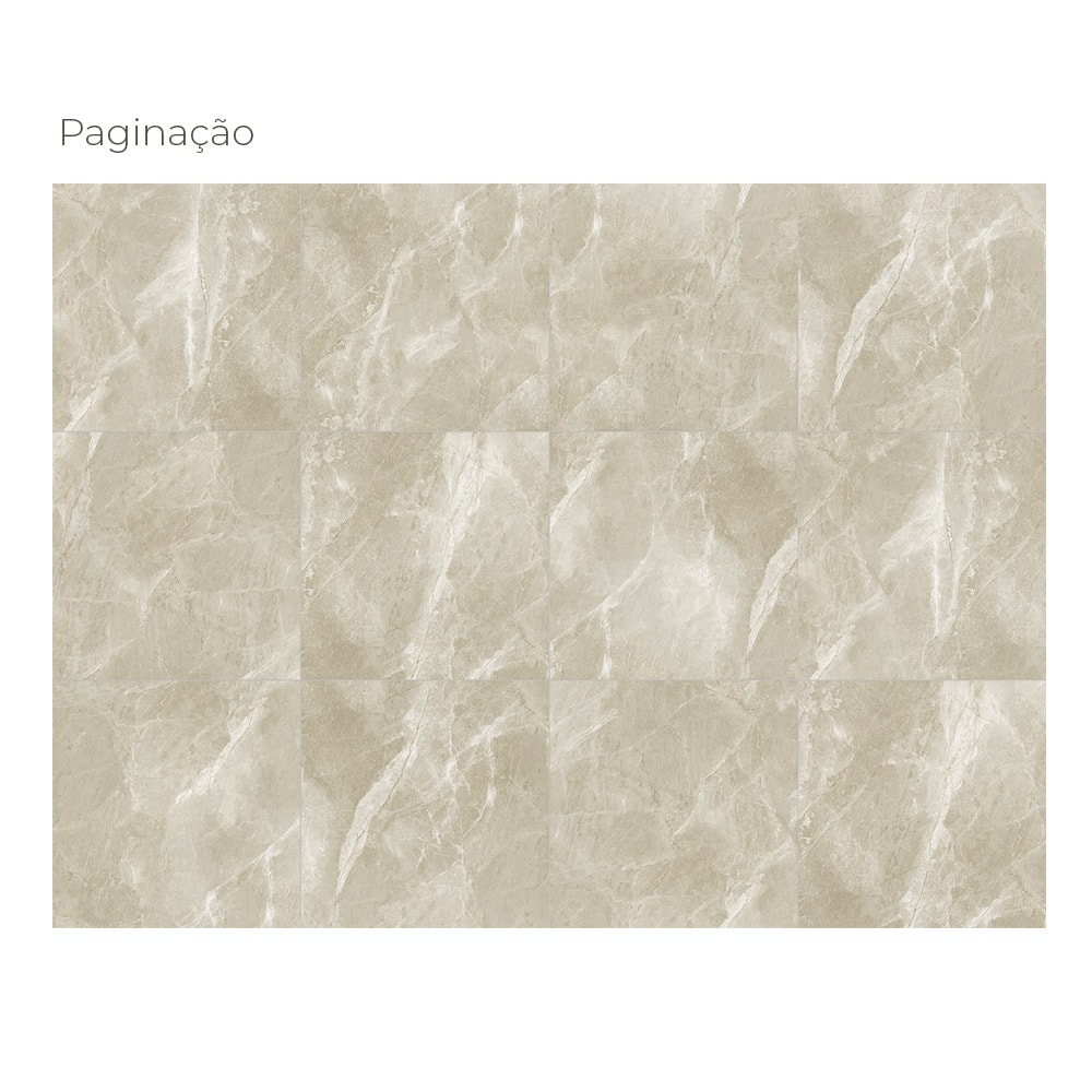 Porcelanato Polido 73x73cm Caixa 2,65m² Fuji Sand Retificado - 2271-A