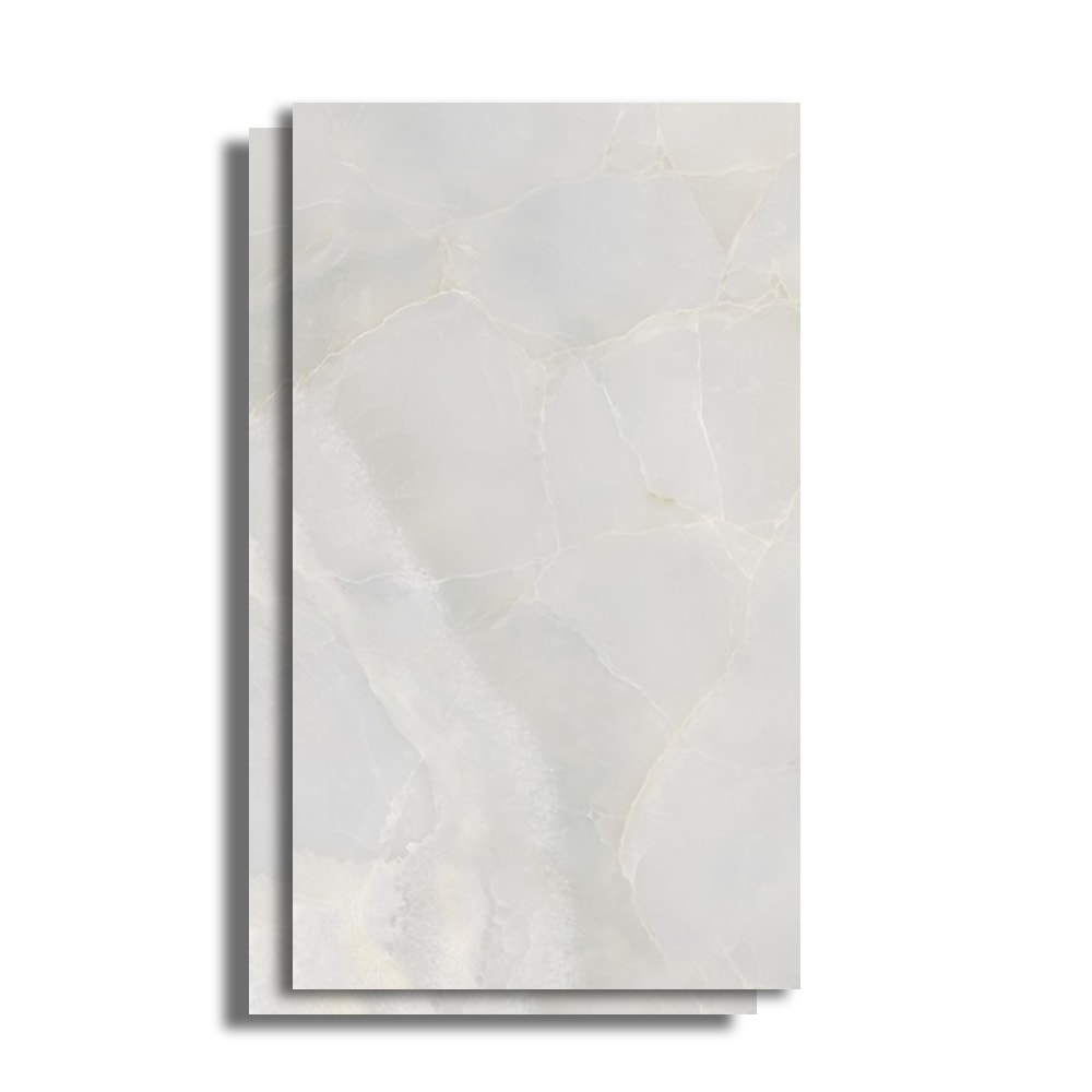 Porcelanato Polido 80.5x140cm Caixa 2,25cm Villagres Lumina Retificado - 800028