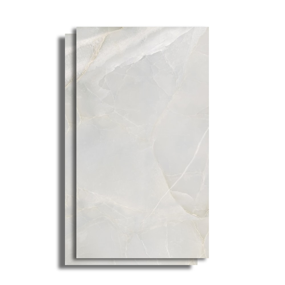 Porcelanato Polido 80.5x140cm Caixa 2,25cm Villagres Lumina Retificado - 800028