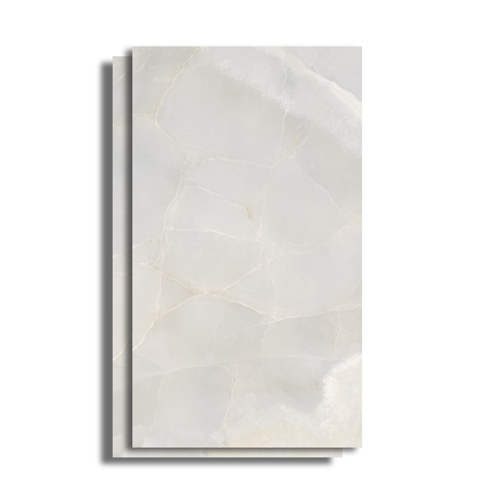 Porcelanato Polido 80.5x140cm Caixa 2,25cm Villagres Lumina Retificado - 800028
