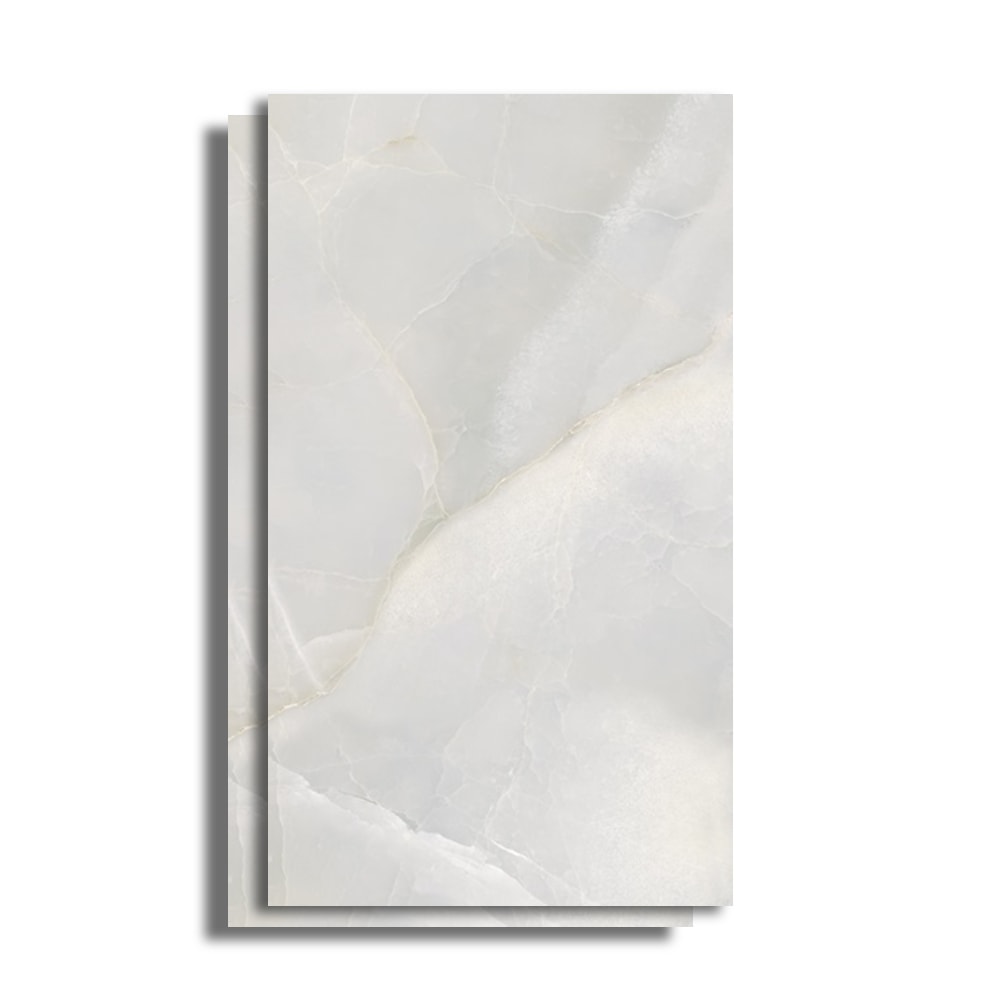 Porcelanato Polido 80.5x140cm Caixa 2,25cm Villagres Lumina Retificado - 800028