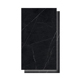 Porcelanato Polido 80.5x140cm Caixa 2,25m² Royal Black Retificado - 800008