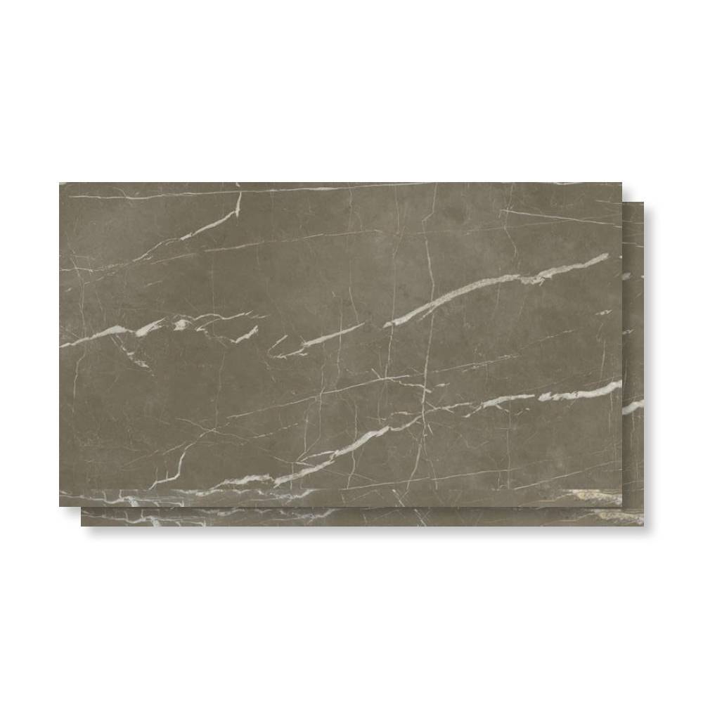 Porcelanato Polido 80,5x140cm Caixa 2,25m² Villagres Amani Bronze Retificado - 800013