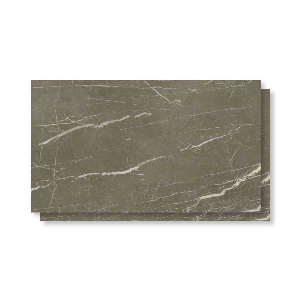 Porcelanato Polido 80,5x140cm Caixa 2,25m² Villagres Amani Bronze Retificado - 800013
