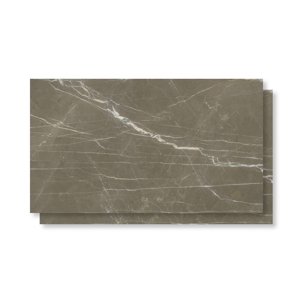 Porcelanato Polido 80,5x140cm Caixa 2,25m² Villagres Amani Bronze Retificado - 800013