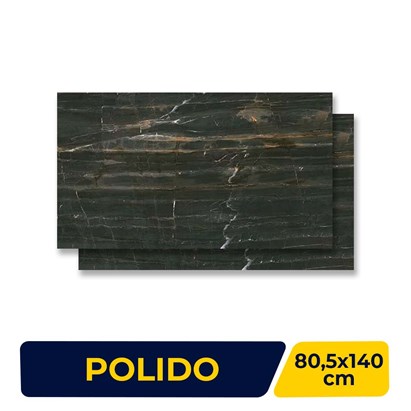 Porcelanato Polido 80,5x140cm Caixa 2,25m² Villagres Artemis Retificado - 800015