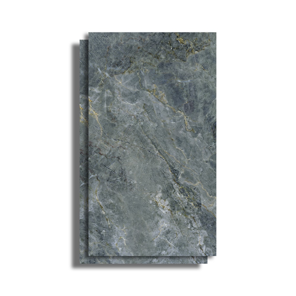 Porcelanato Polido 80.5x140cm Caixa 2,25m² Villagres Blue Moon Retificado - 800029