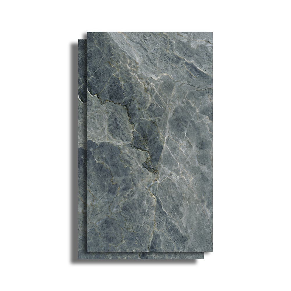 Porcelanato Polido 80.5x140cm Caixa 2,25m² Villagres Blue Moon Retificado - 800029