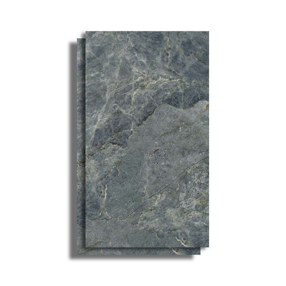 Porcelanato Polido 80.5x140cm Caixa 2,25m² Villagres Blue Moon Retificado - 800029