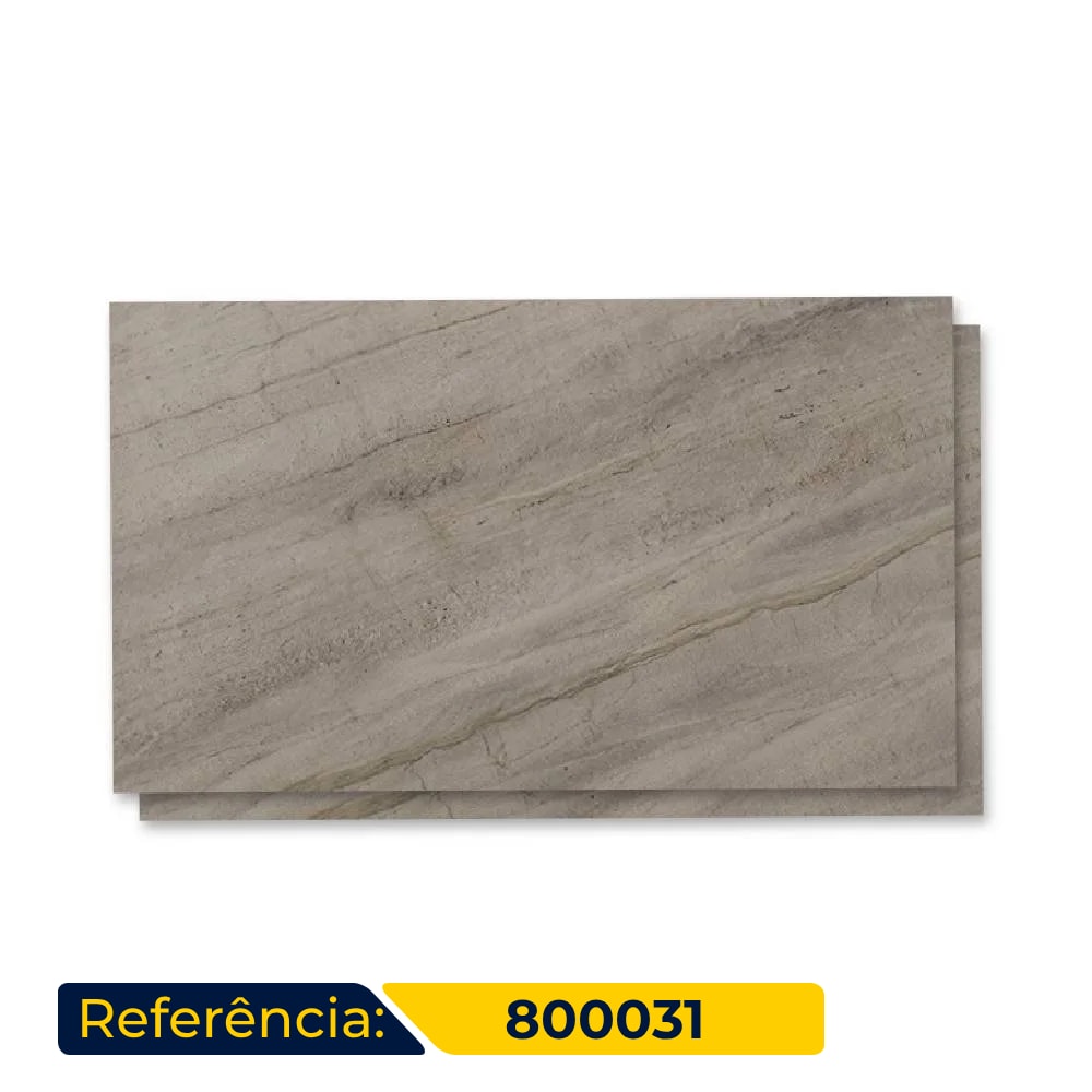 Porcelanato Polido 80,5X140cm Caixa 2,25m² Villagres Monte Blu Retificado - 800031