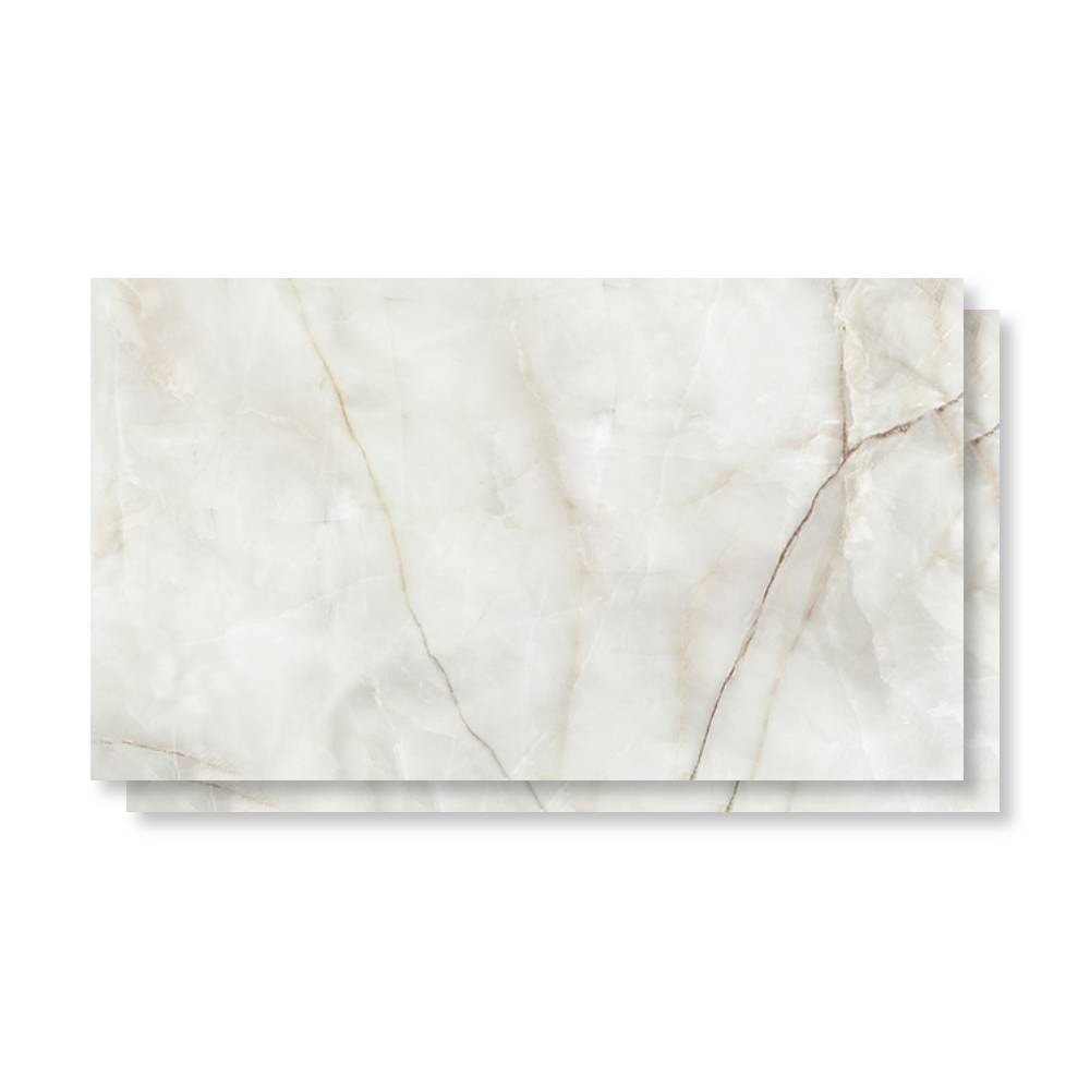 Porcelanato Polido 80,5x140cm Caixa 2,25m² Villagres Palazzo Ducale Retificado - 800005