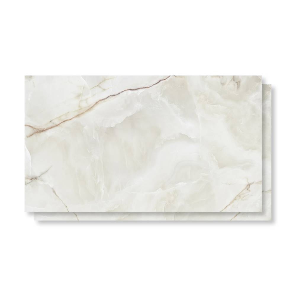 Porcelanato Polido 80,5x140cm Caixa 2,25m² Villagres Palazzo Ducale Retificado - 800005