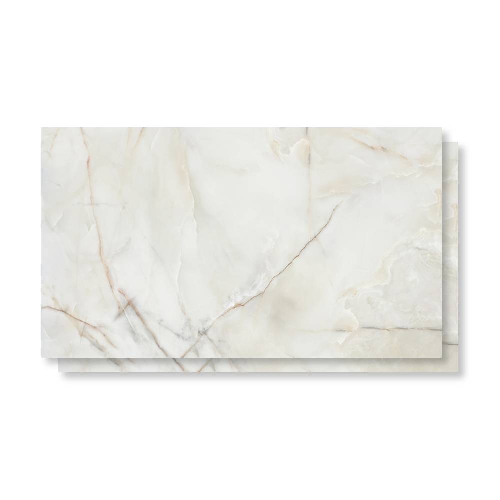 Porcelanato Polido 80,5x140cm Caixa 2,25m² Villagres Palazzo Ducale Retificado - 800005