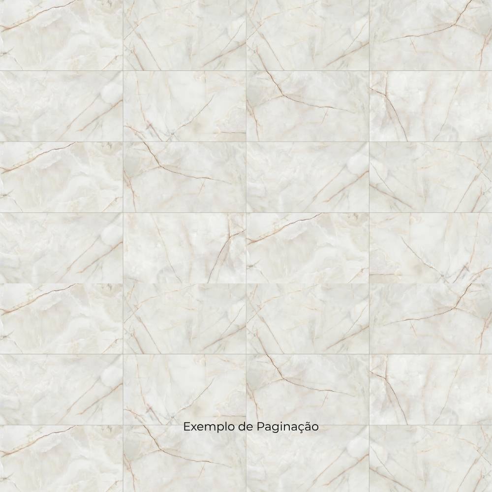 Porcelanato Polido 80,5x140cm Caixa 2,25m² Villagres Palazzo Ducale Retificado - 800005