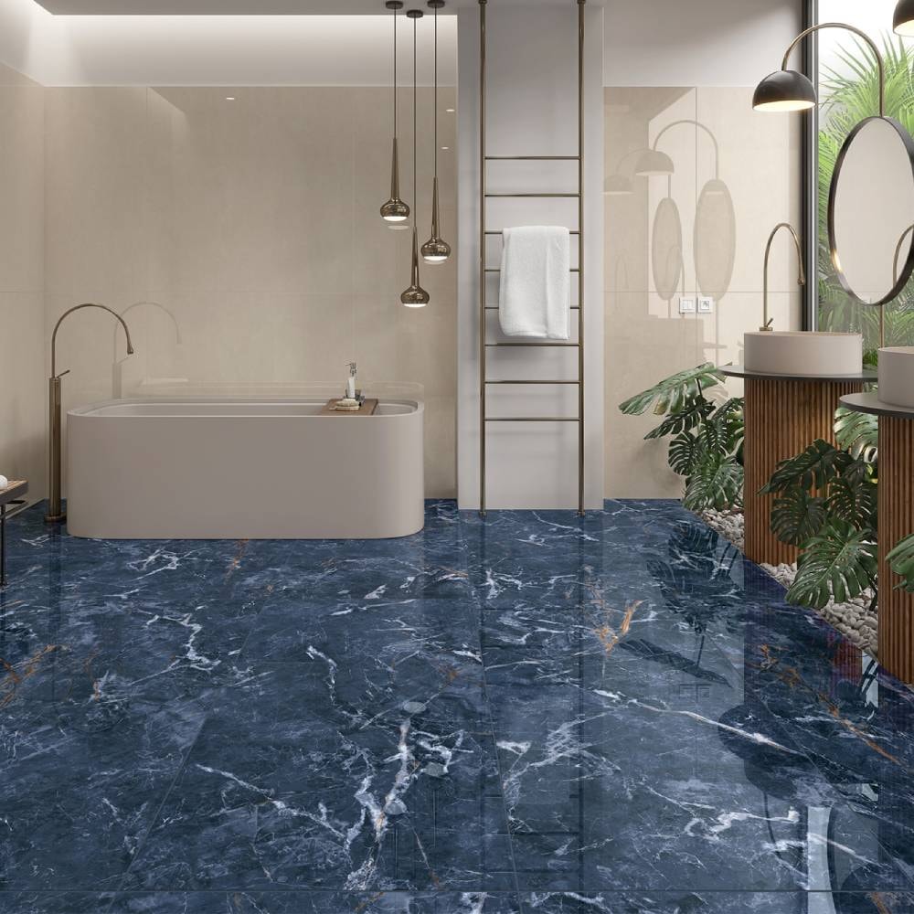 Porcelanato Polido 82x182cm Caixa 2,98m² Damme Del Mare Retificado - PR18258