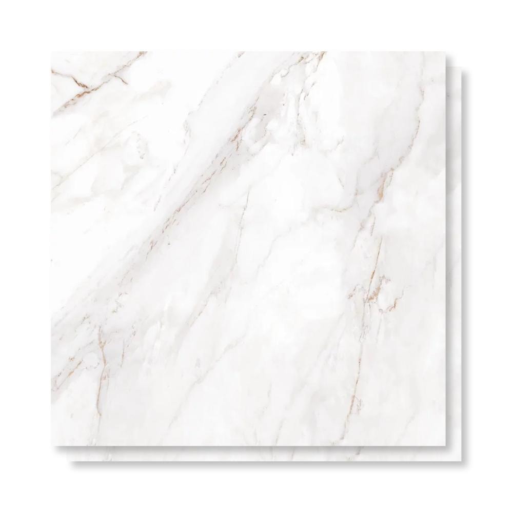 Porcelanato Polido 82X82cm Caixa 2,02m² Castelli Castel Tasso Lux Retificado - P70420