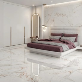 Porcelanato Polido 82X82cm Caixa 2,02m² Damme Capraia Retificado - PR82147