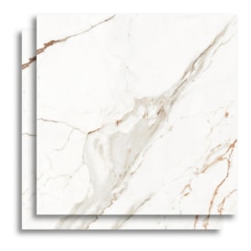 Porcelanato Polido 82X82cm Caixa 2,02m² Damme Capraia Retificado - PR82147