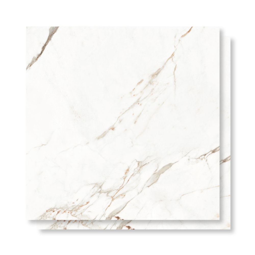 Porcelanato Polido 82X82cm Caixa 2,02m² Damme Capraia Retificado - PR82147