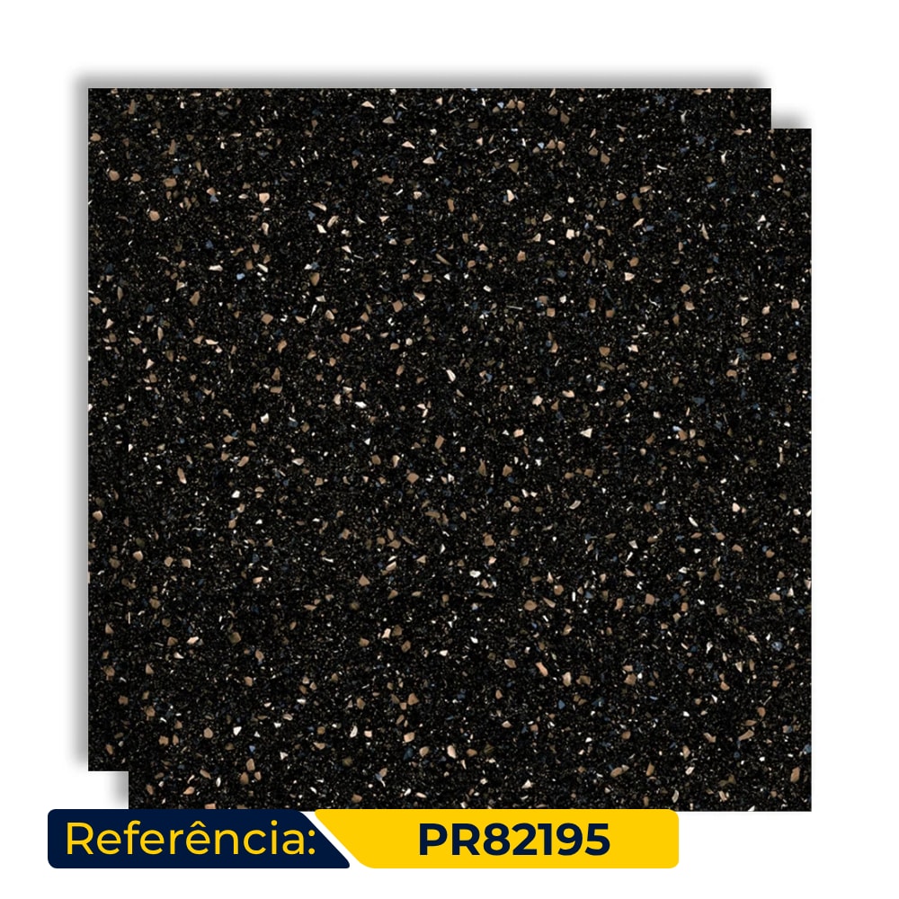 Porcelanato Polido 82x82cm Caixa 2,02m² Damme Galaxy Retificado - PR82195