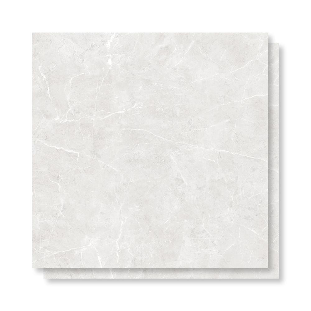 Porcelanato Polido 82x82cm Caixa 2,02m² Damme Magdal Ice Retificado - PR82185