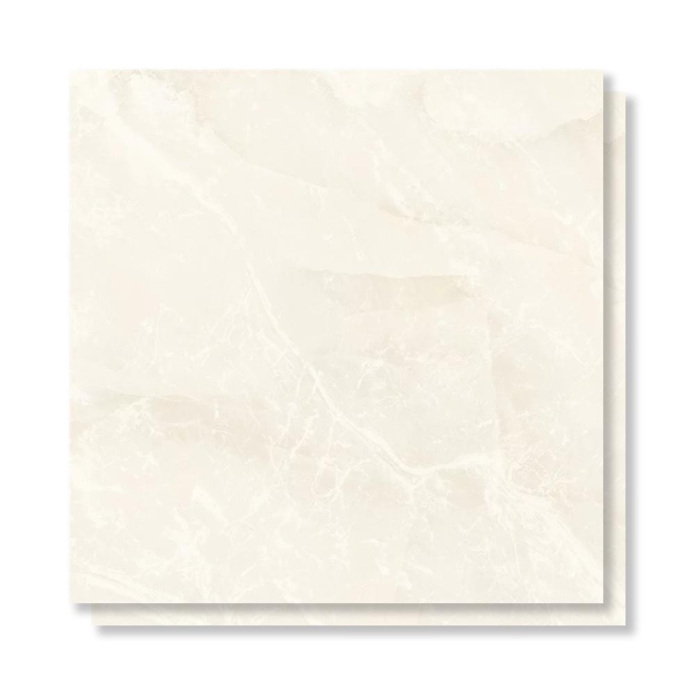 Porcelanato Polido 82X82cm Caixa 2,02m² Damme Onix Nude Retificado - PR82005