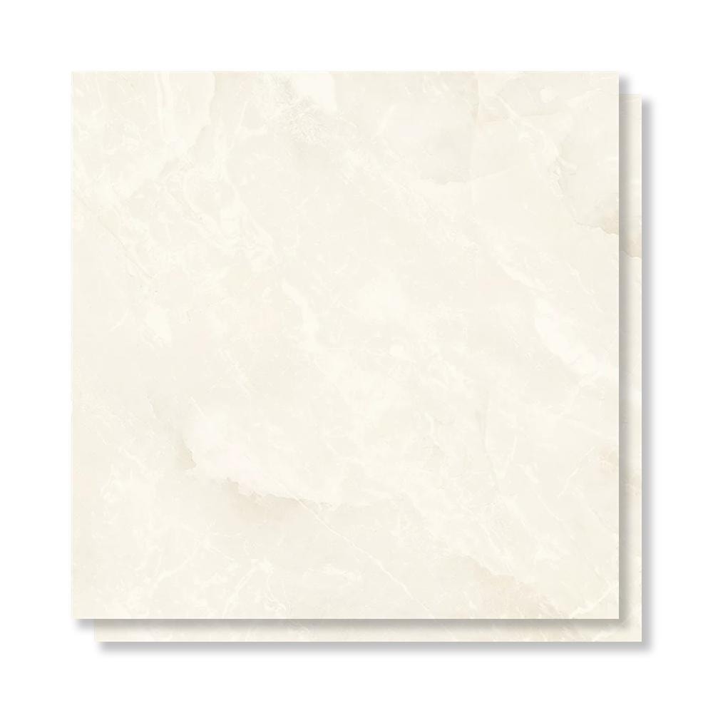 Porcelanato Polido 82X82cm Caixa 2,02m² Damme Onix Nude Retificado - PR82005