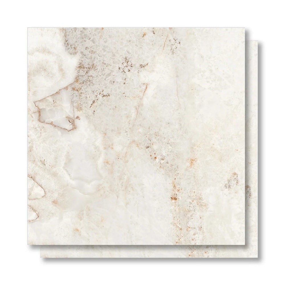 Porcelanato Polido 82x82cm Caixa 2,02m² Damme Patagonia Retificado - PR82198