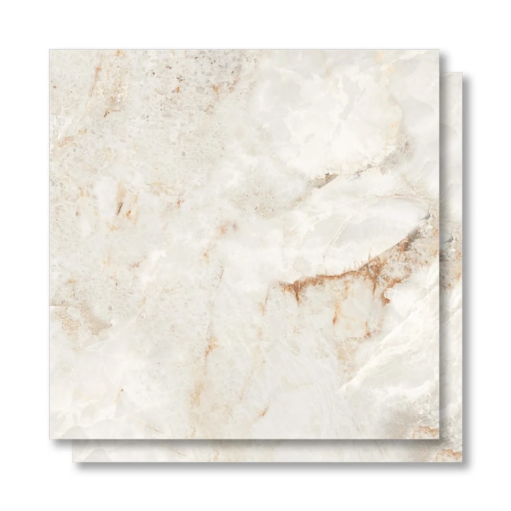 Porcelanato Polido 82x82cm Caixa 2,02m² Damme Patagonia Retificado - PR82198