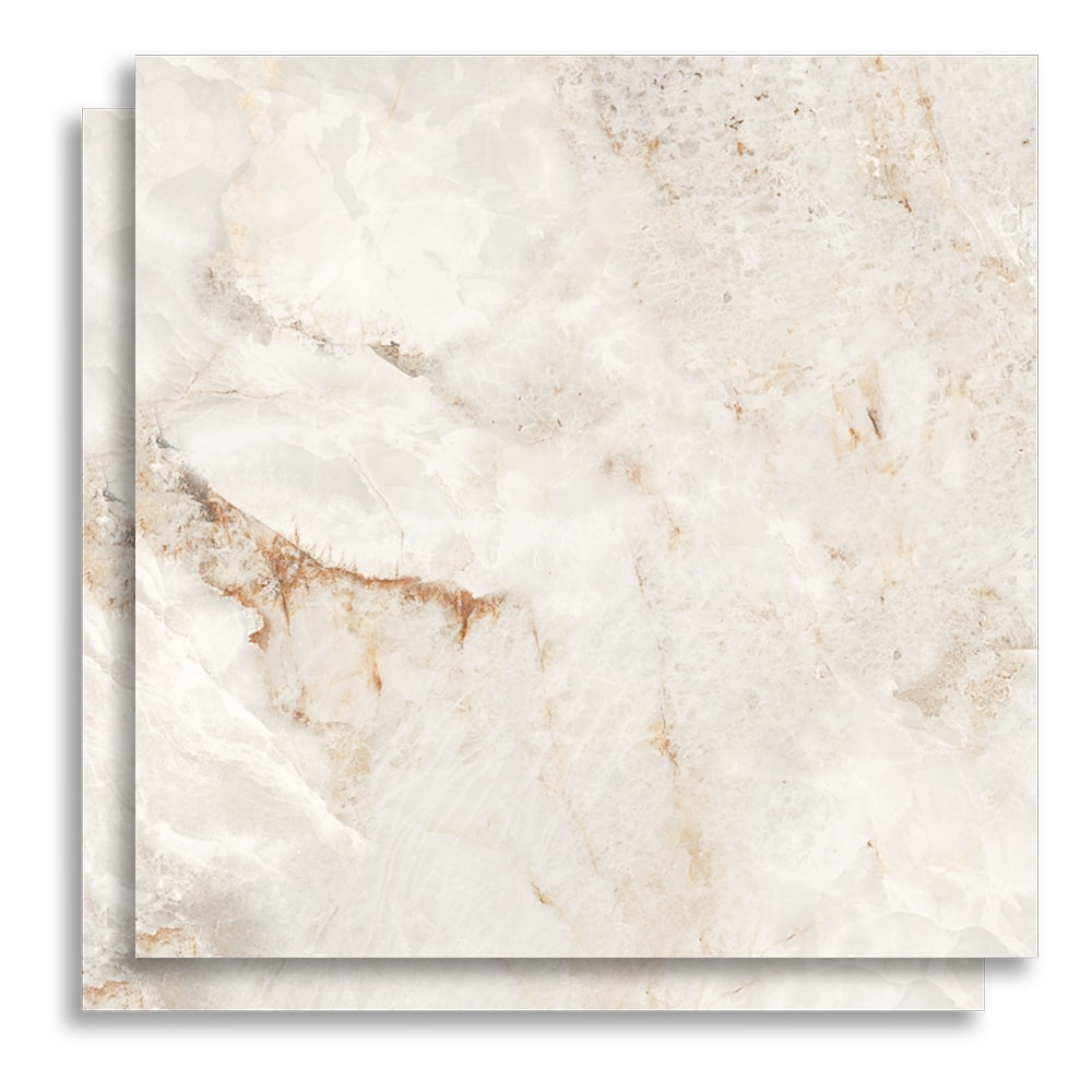 Porcelanato Polido 82x82cm Caixa 2,02m² Damme Patagonia Retificado - PR82198