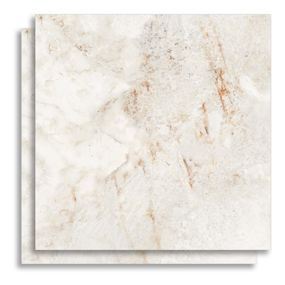 Porcelanato Polido 82x82cm Caixa 2,02m² Damme Patagonia Retificado - PR82198