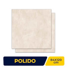 Porcelanato Polido 84x120cm Caixa 3,00m² Delta Pulpis Sand Retificado - 2492-A