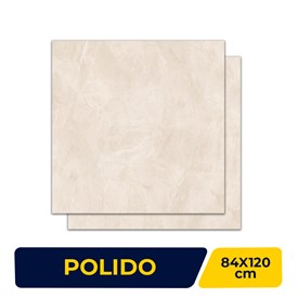Porcelanato Polido 84x120cm Caixa 3,00m² Delta Pulpis Sand Retificado - 2492-A
