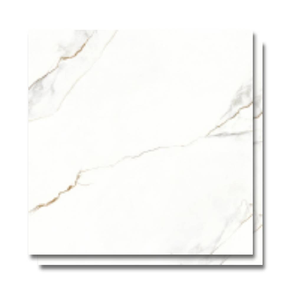 Porcelanato Polido 84x84cm Caixa 2,80m² Delta Vene Doro Retificado - 2439