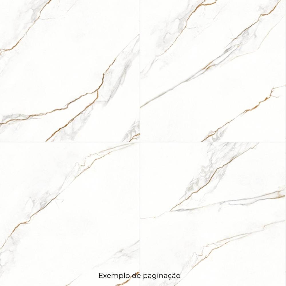Porcelanato Polido 84x84cm Caixa 2,80m² Delta Vene Doro Retificado - 2439