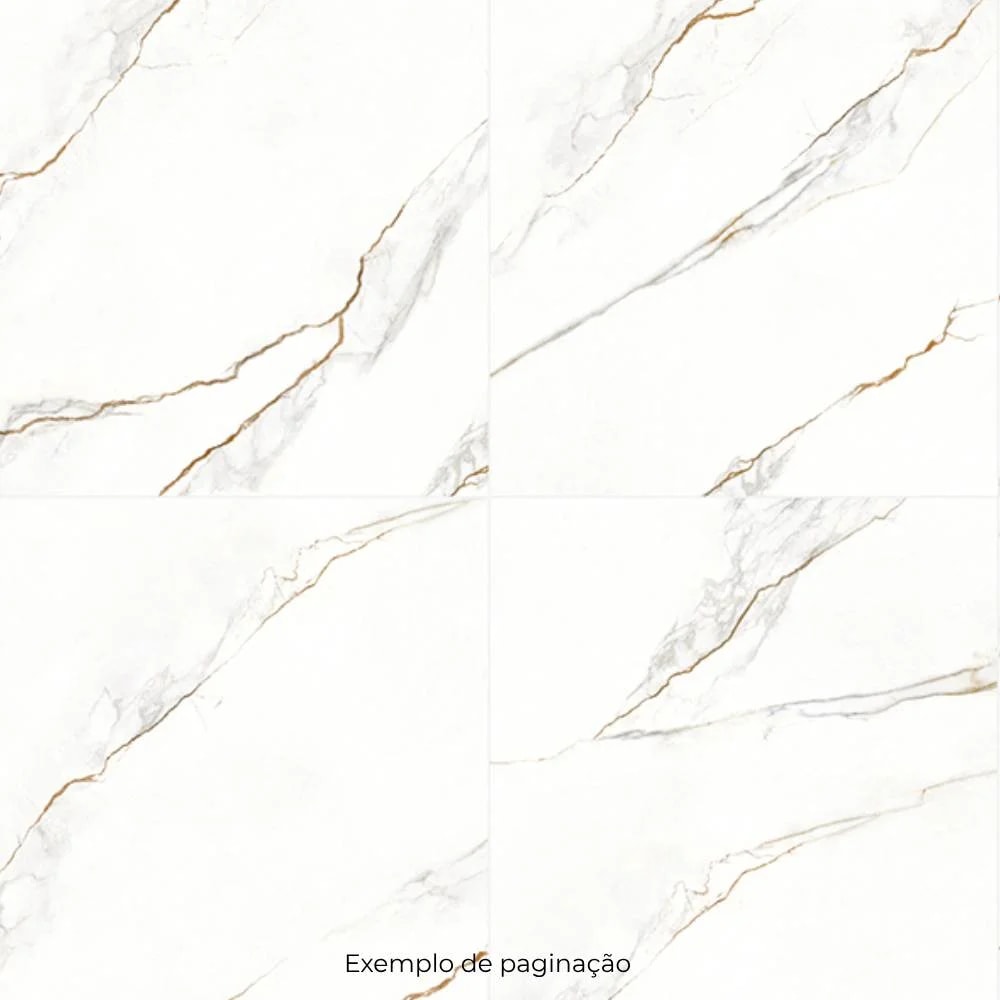 Porcelanato Polido 84x84cm Caixa 2,80m² Delta Vene Doro Retificado - 2439