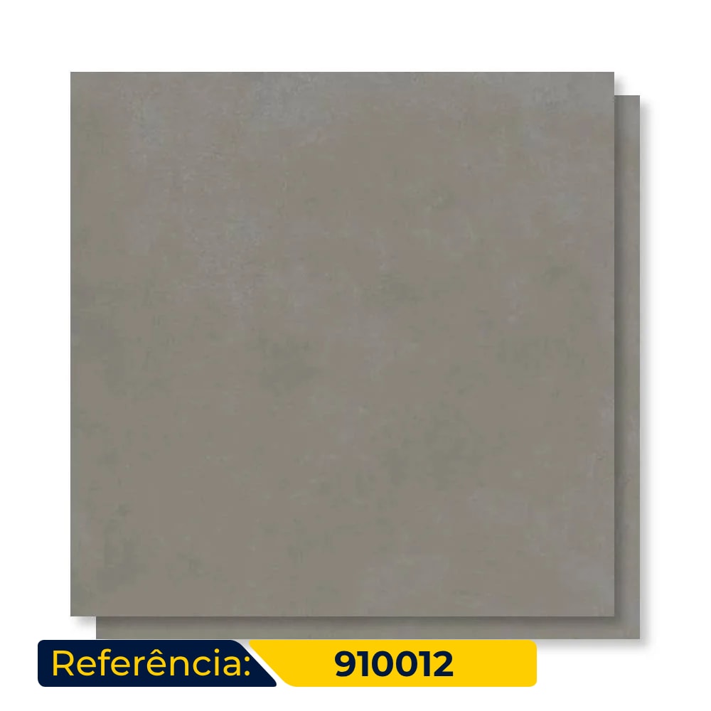 Porcelanato Polido 90,5x90,5cm Caixa 1,64m² Villagres Copan Cement Retificado - 910012