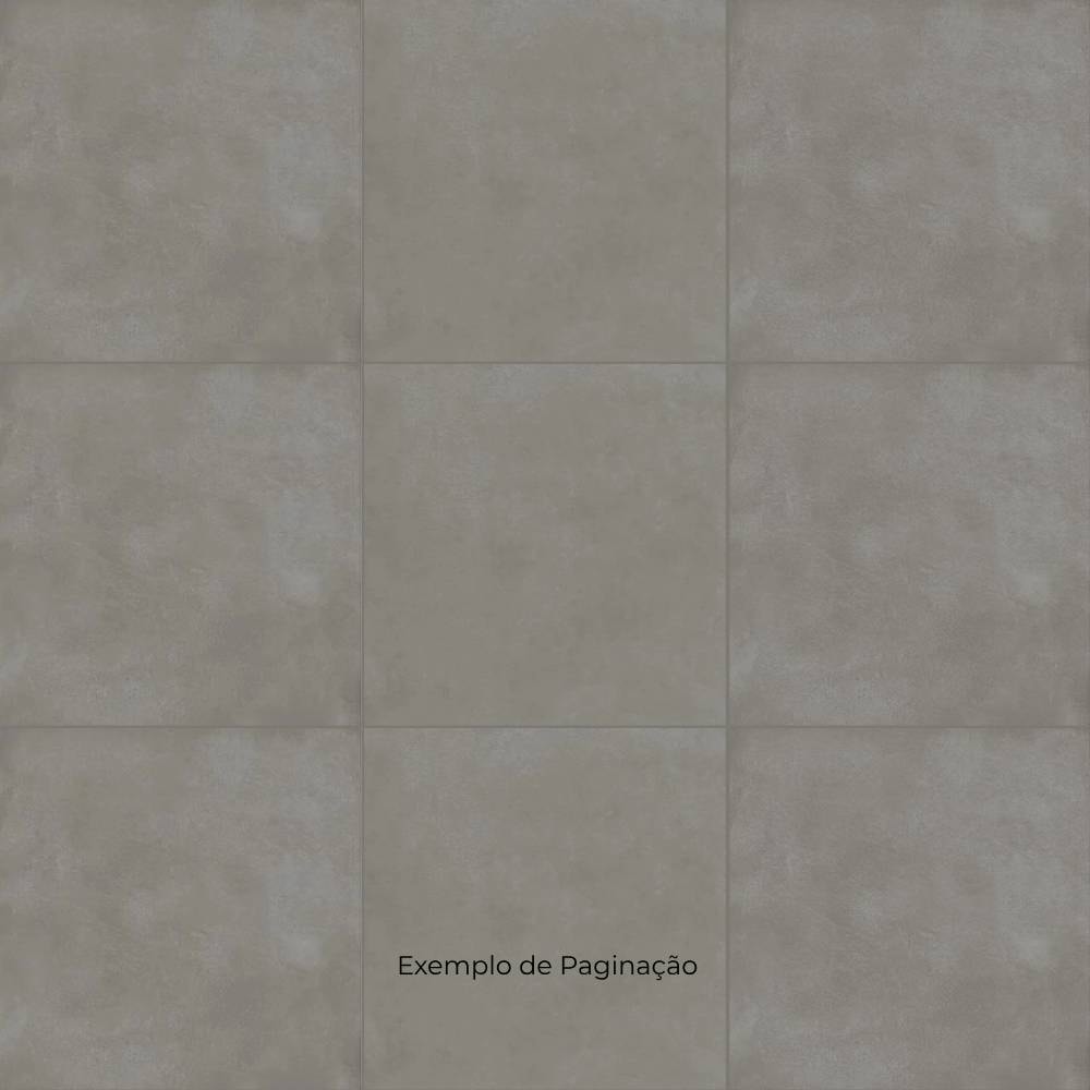 Porcelanato Polido 90,5x90,5cm Caixa 1,64m² Villagres Copan Cement Retificado - 910012