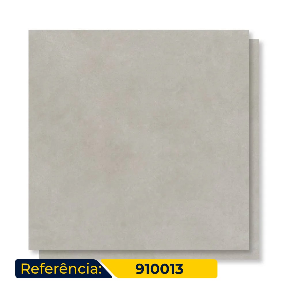 Porcelanato Polido 90,5x90,5cm Caixa 2,46m² Villagres Copan Silver Retificado - 910013