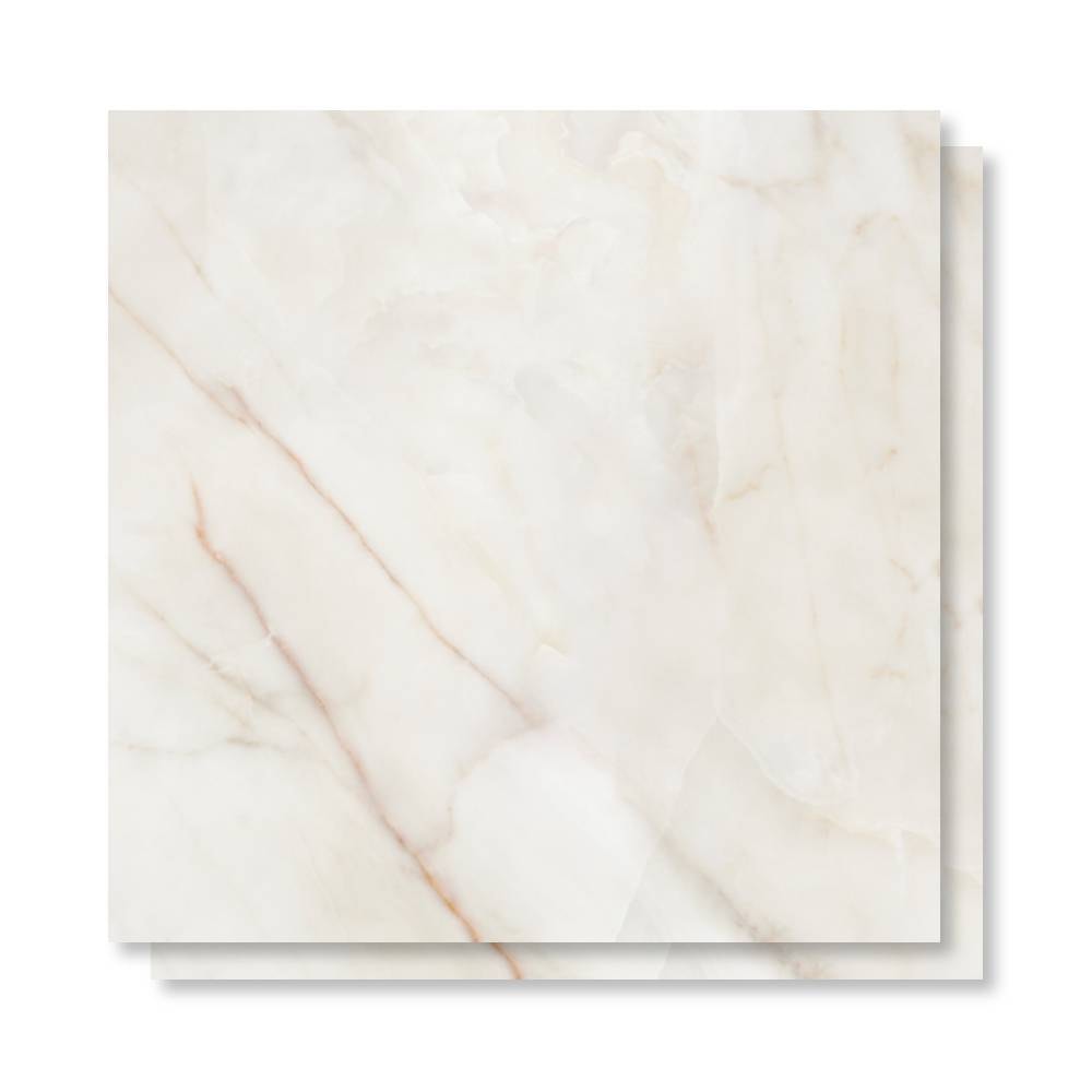 Porcelanato Polido 90,5x90,5cm Caixa 2,46m² Villagres Palazzo Ducale Retificado - 910020