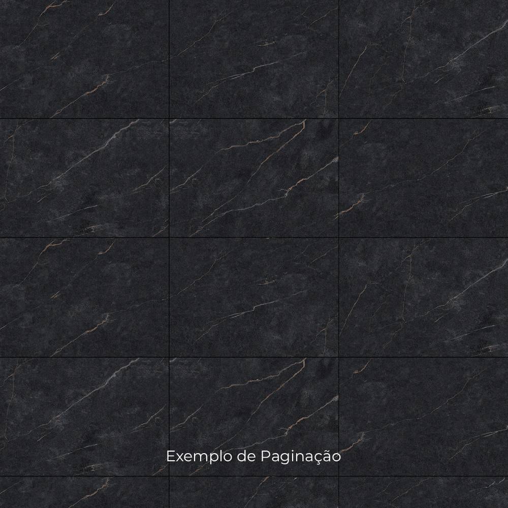 Porcelanato Polido 90x120cm Caixa 2,16m² Delta Vene Doro Nero - Retificado - 3117
