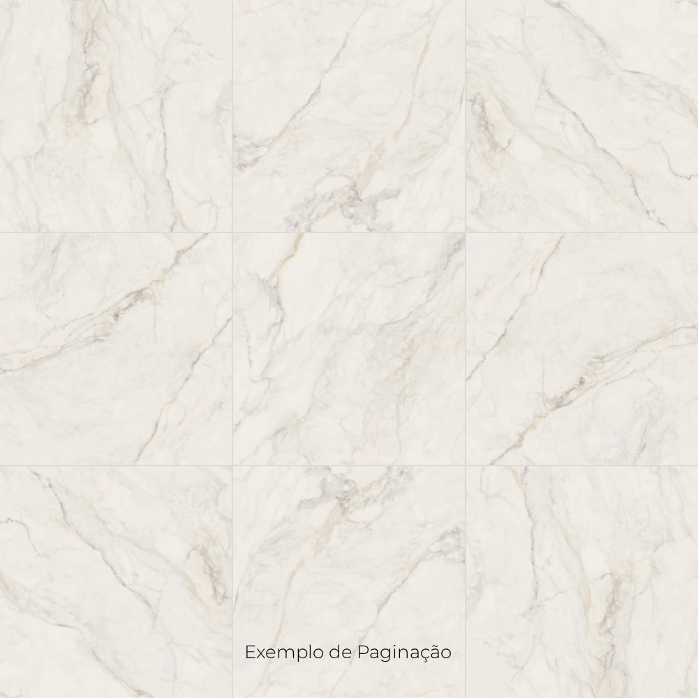 Porcelanato Polido 90x90cm Caixa 1,61m² Portobello Apuano Oro Retificado - 204634E
