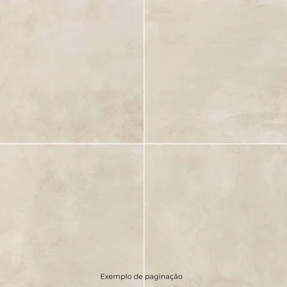 Porcelanato Polido 90x90cm Caixa 1,61m² Portobello Artsy Cement Retificado - 24614E